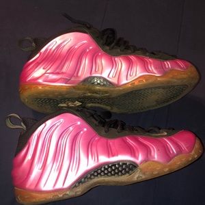 Men’s 10.5 Pink Nike Foamposites